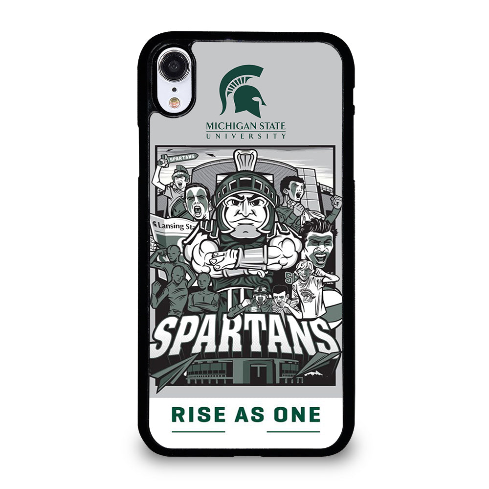MICHIGAN STATE UNIVERSITY MSU LOGO 2 iPhone XR Case Cover