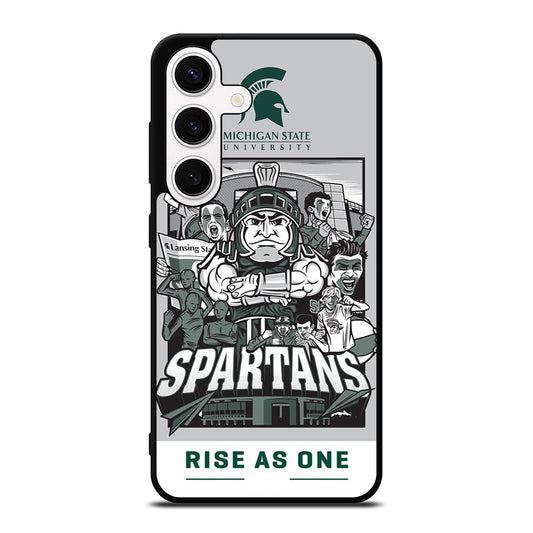 MICHIGAN STATE UNIVERSITY MSU LOGO 2 Samsung Galaxy S24 Case Cover