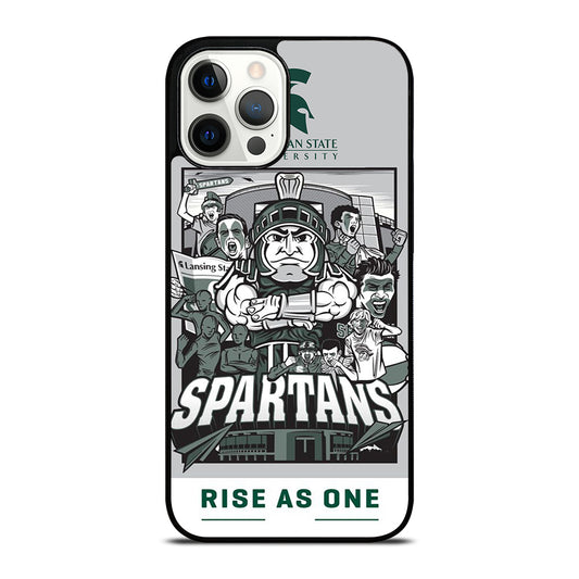 MICHIGAN STATE UNIVERSITY MSU LOGO 2 iPhone 12 Pro Max Case Cover