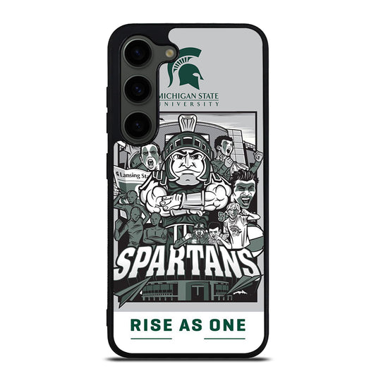 MICHIGAN STATE UNIVERSITY MSU LOGO 2 Samsung Galaxy S23 Plus Case Cover