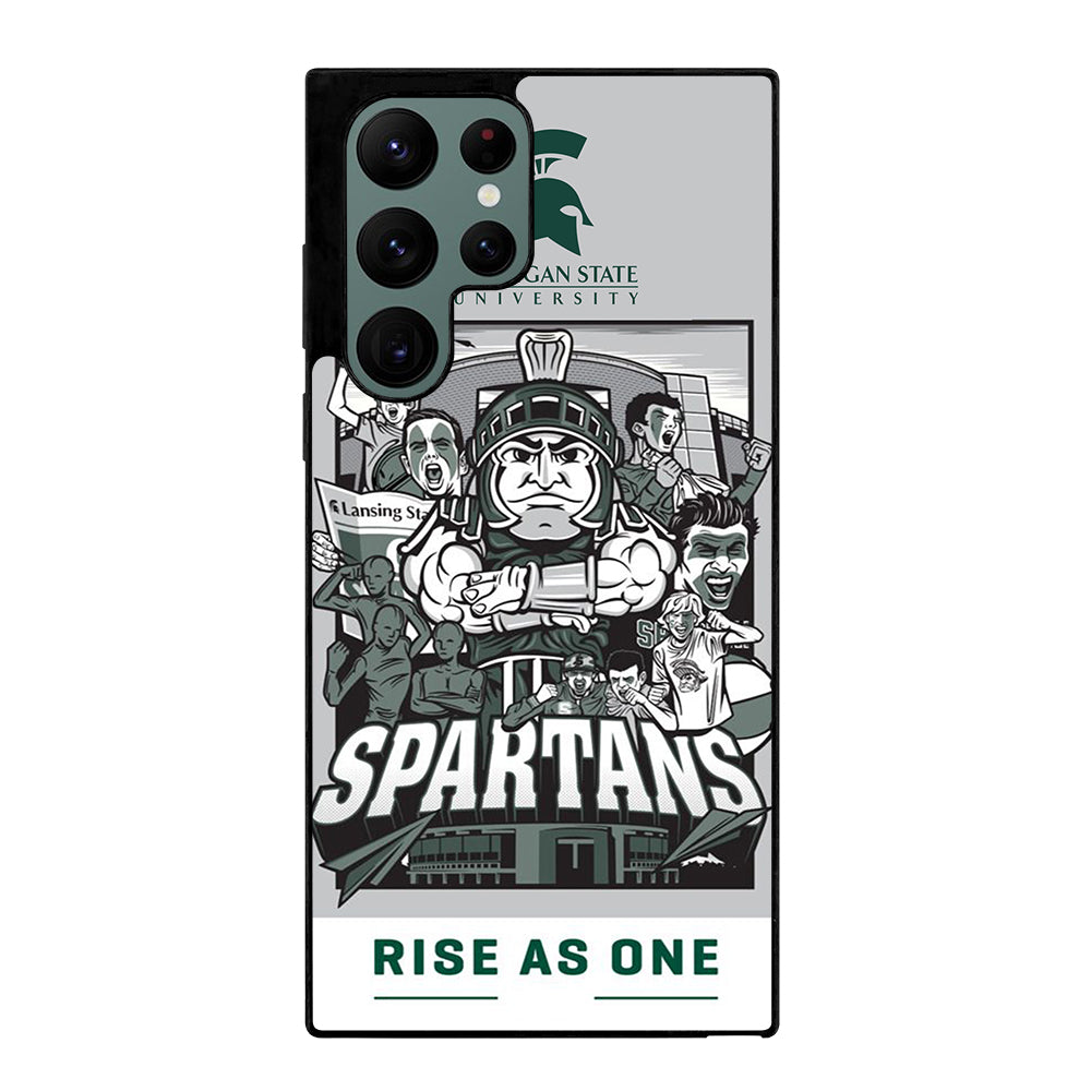 MICHIGAN STATE UNIVERSITY MSU LOGO 2 Samsung Galaxy S22 Ultra Case Cover