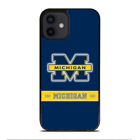 MICHIGAN WOLVERINES LOGO iPhone 12 Mini Case Cover