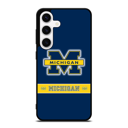 MICHIGAN WOLVERINES LOGO Samsung Galaxy S24 Case Cover