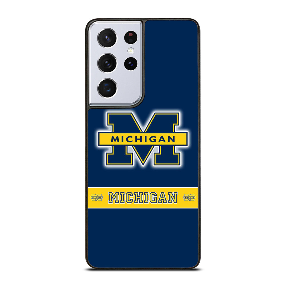 MICHIGAN WOLVERINES LOGO Samsung Galaxy S21 Ultra Case Cover