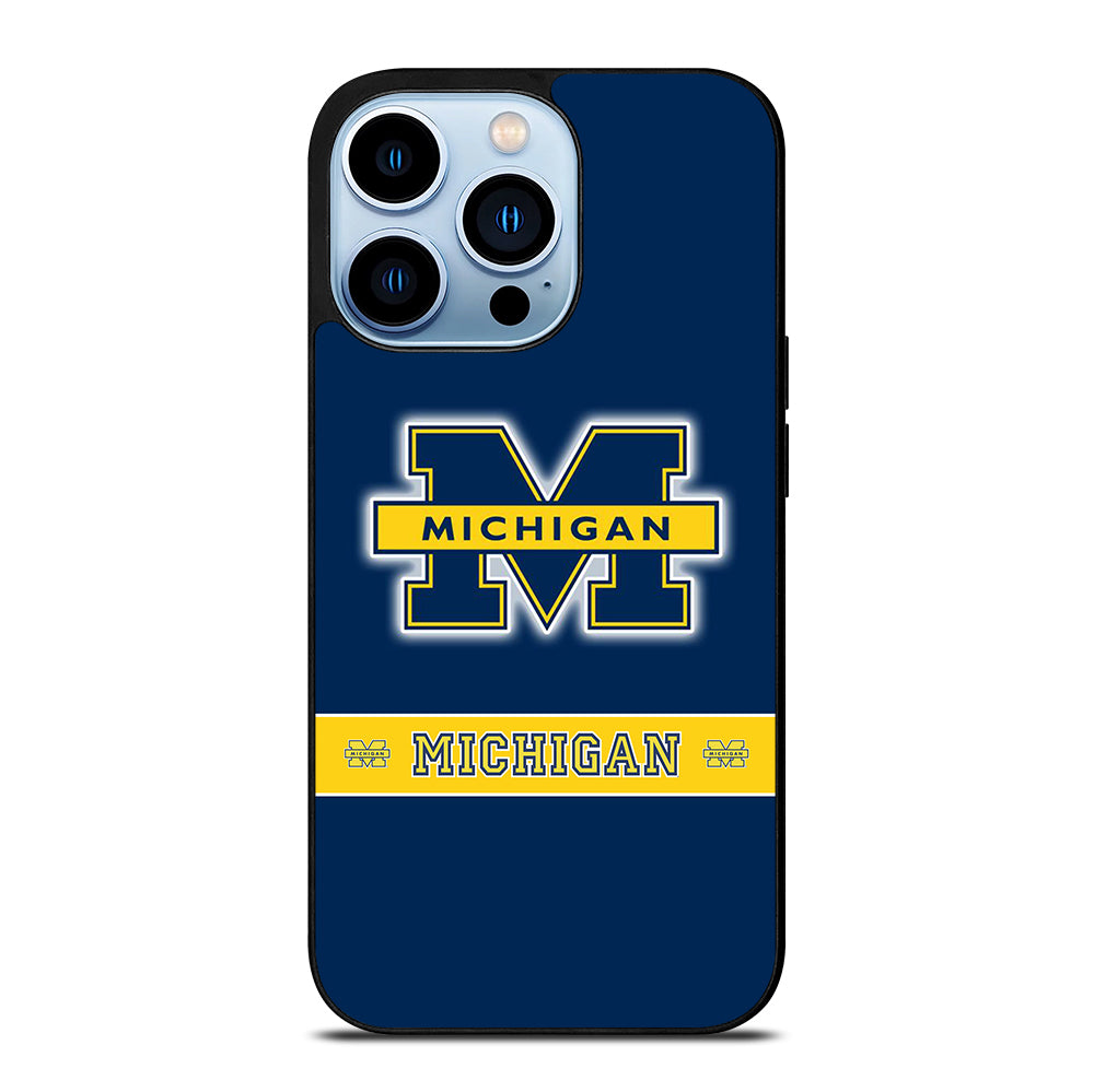MICHIGAN WOLVERINES LOGO iPhone 13 Pro Max Case Cover