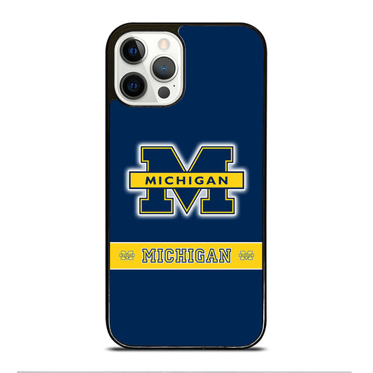 MICHIGAN WOLVERINES LOGO iPhone 12 Pro Case Cover