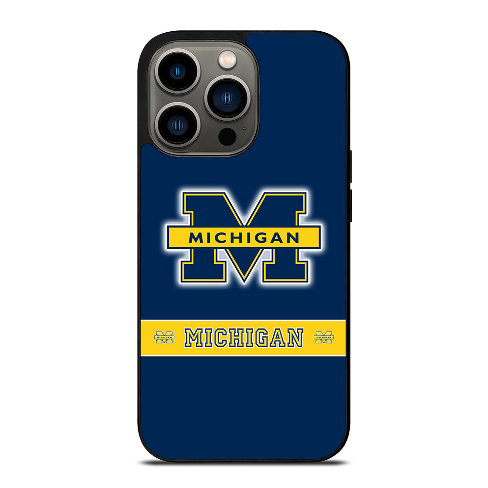 MICHIGAN WOLVERINES LOGO iPhone 13 Pro Case Cover