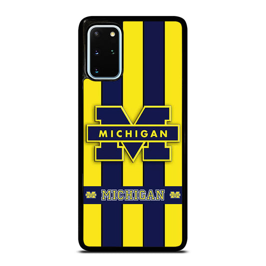 MICHIGAN WOLVERINES STRIPE LOGO Samsung Galaxy S20 Plus Case Cover