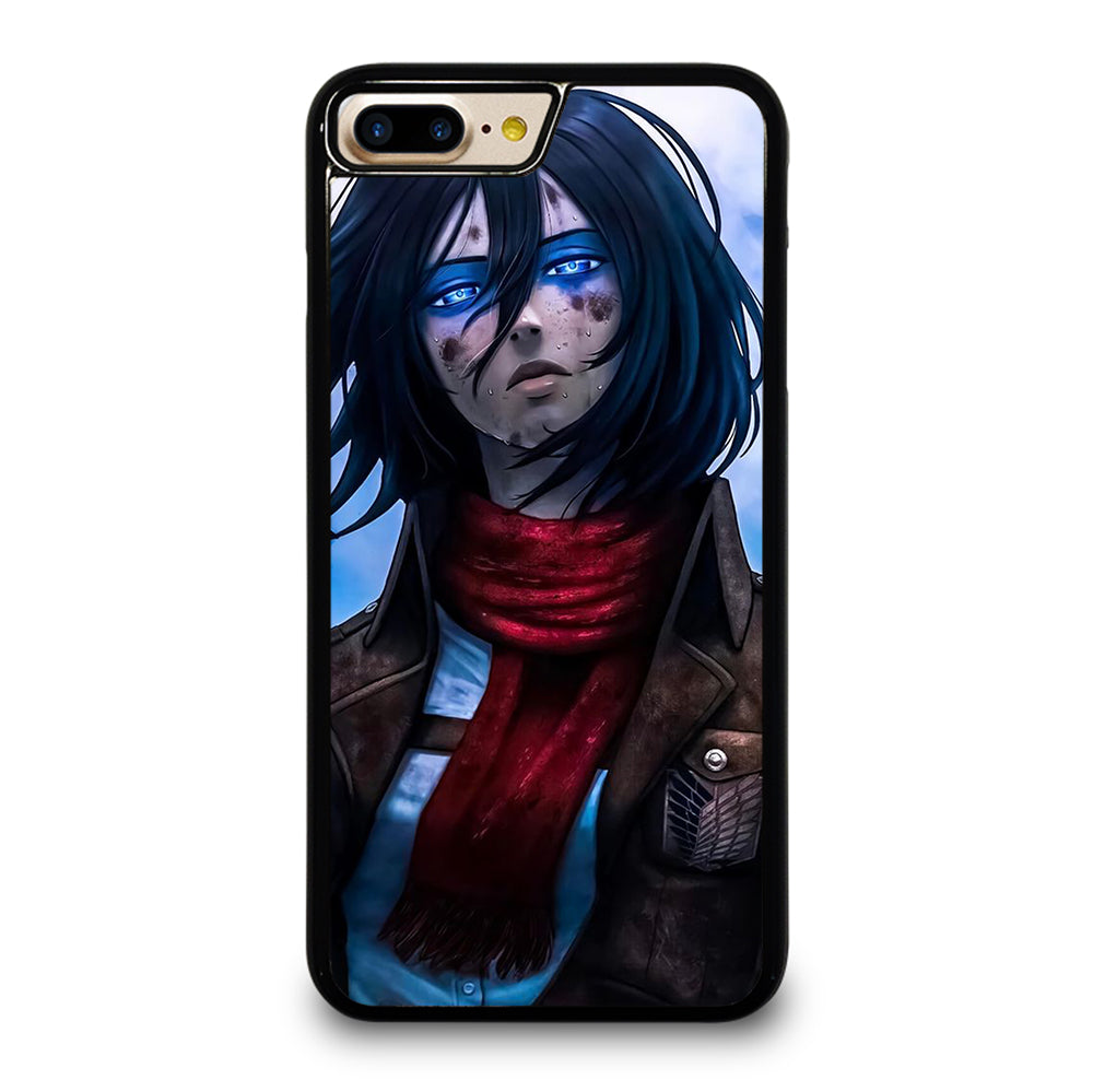 MIKASA ACKERMAN ATTACK ON TITAN ANIME SERIES iPhone 7 / 8 Plus Case Cover