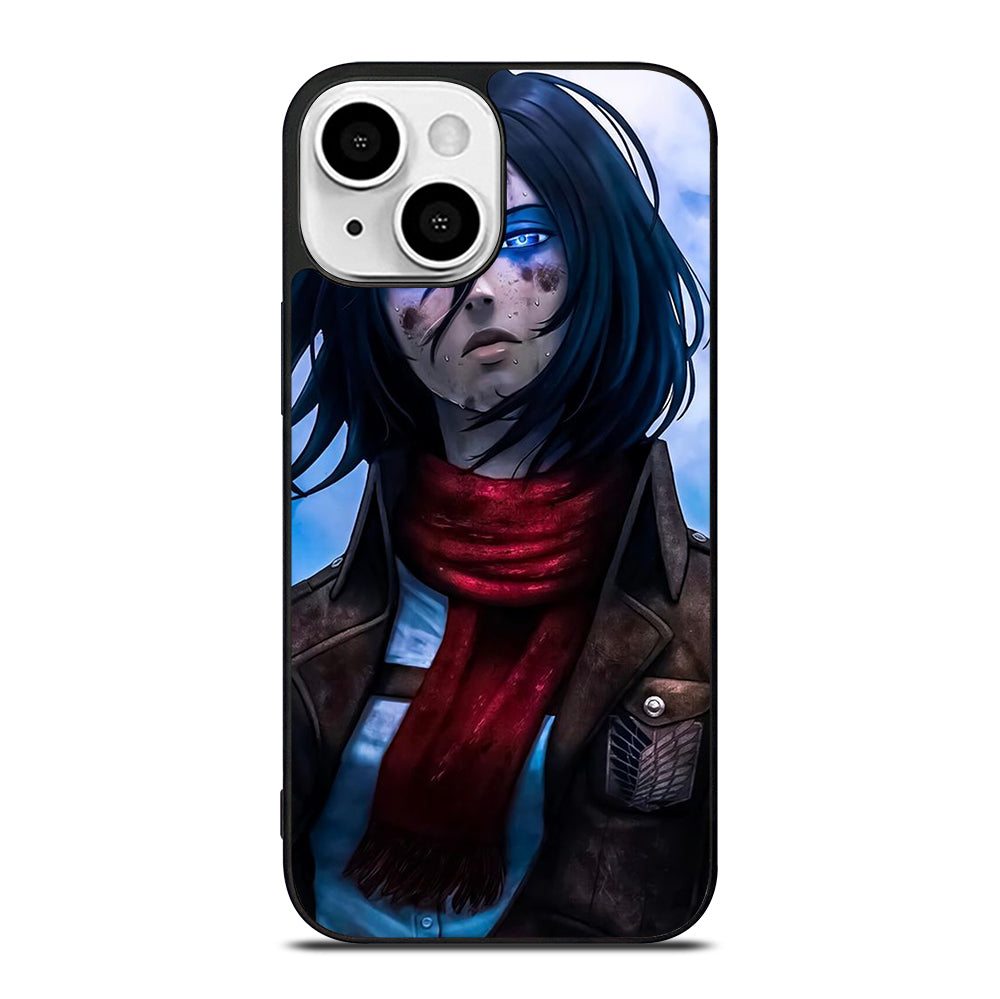 MIKASA ACKERMAN ATTACK ON TITAN ANIME SERIES iPhone 13 Mini Case Cover