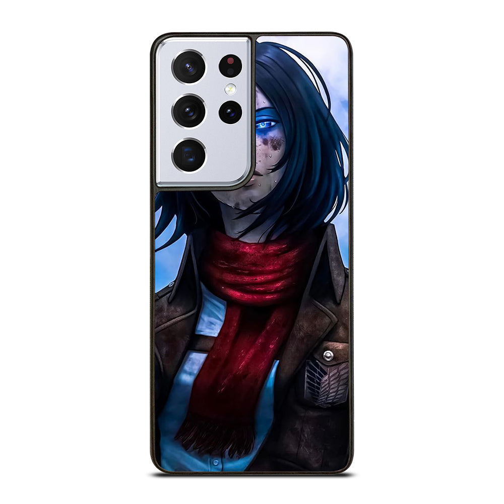 MIKASA ACKERMAN ATTACK ON TITAN ANIME SERIES Samsung Galaxy S21 Ultra Case Cover