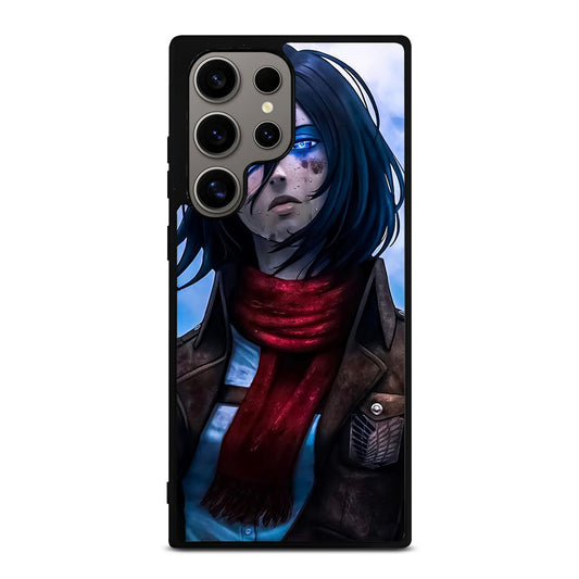 MIKASA ACKERMAN ATTACK ON TITAN ANIME SERIES Samsung Galaxy S24 Ultra Case Cover