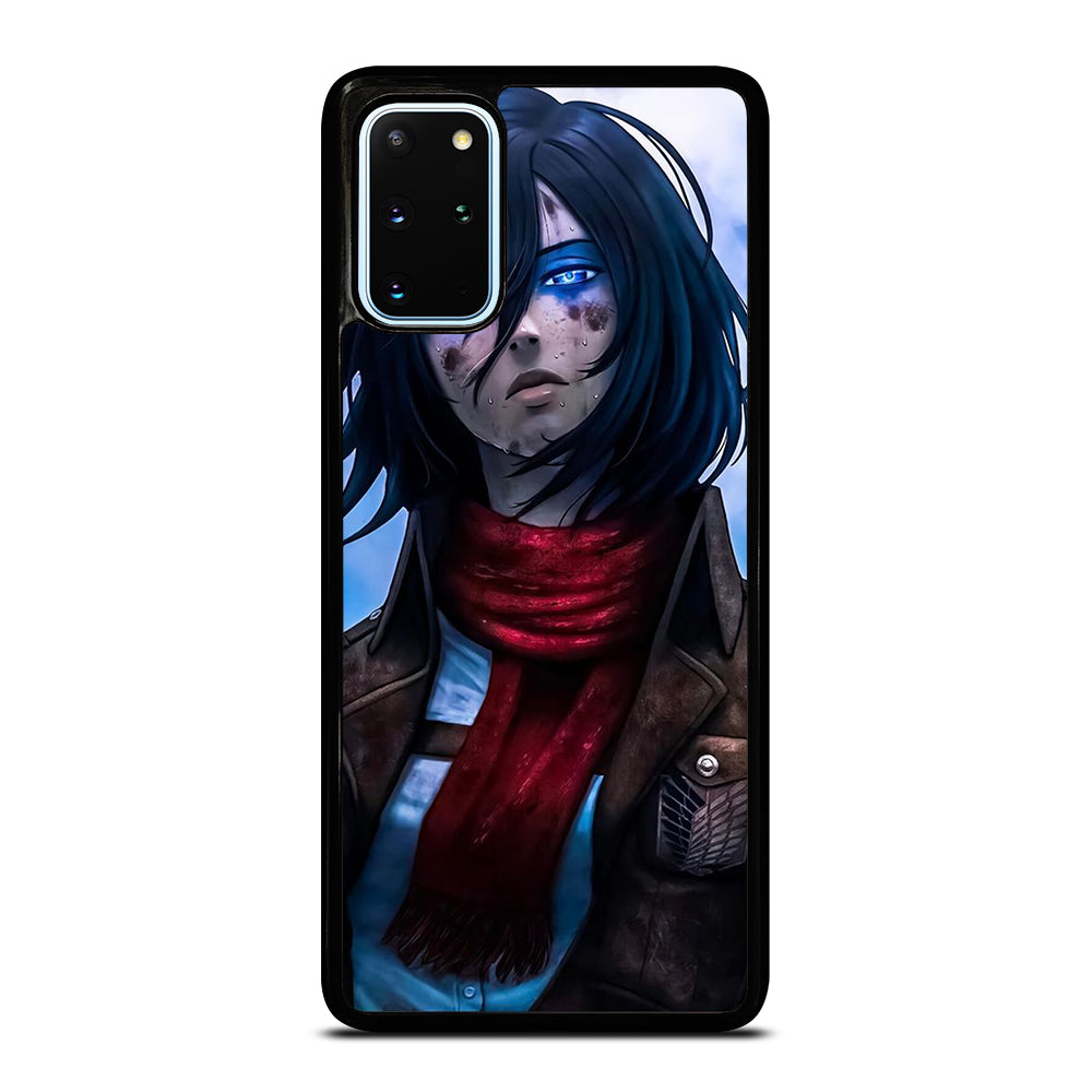 MIKASA ACKERMAN ATTACK ON TITAN ANIME SERIES Samsung Galaxy S20 Plus Case Cover