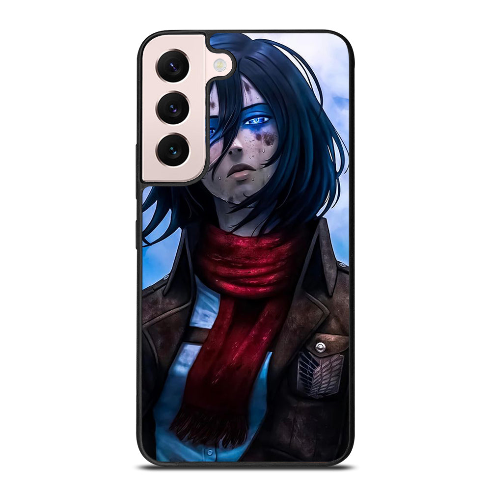 MIKASA ACKERMAN ATTACK ON TITAN ANIME SERIES Samsung Galaxy S22 Plus Case Cover