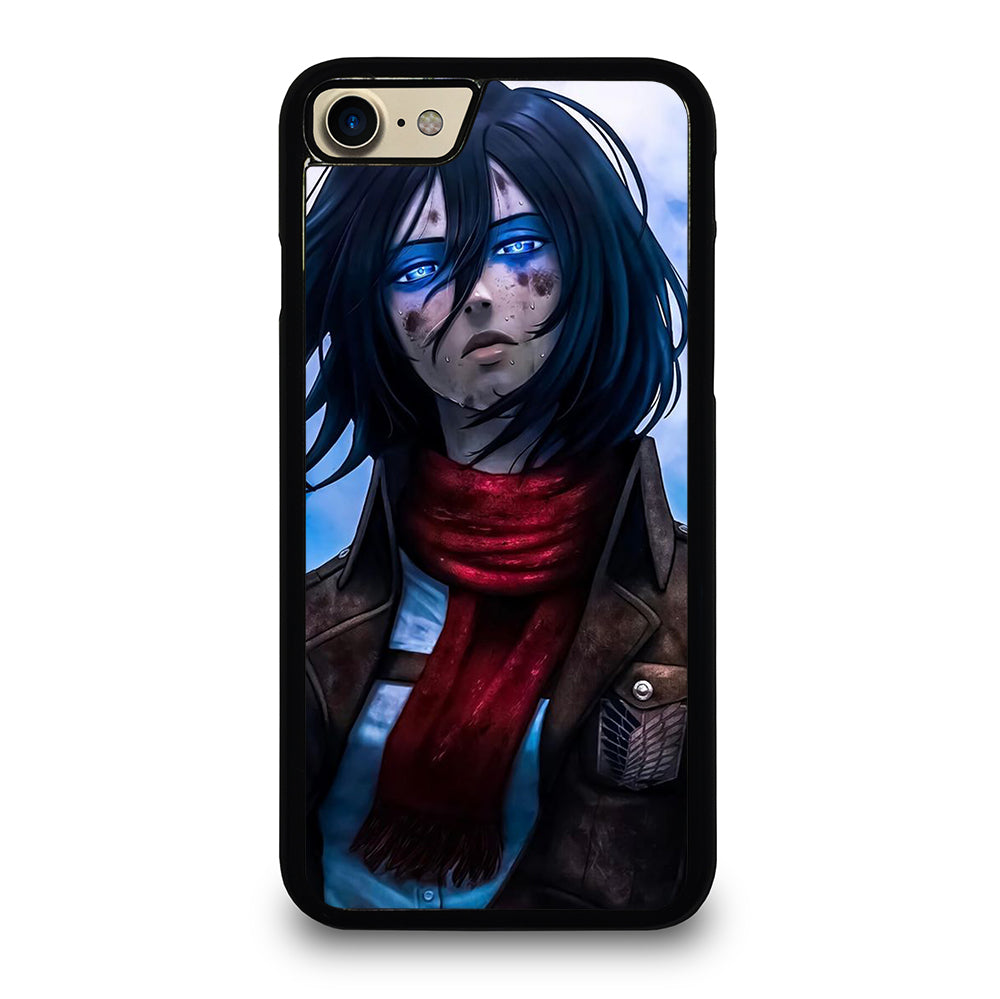 MIKASA ACKERMAN ATTACK ON TITAN ANIME SERIES iPhone 7 / 8 Case Cover