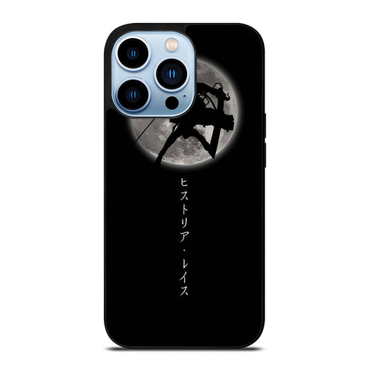 MIKASA ACKERMAN SHADOW ATTACK ON TITAN iPhone 13 Pro Max Case Cover