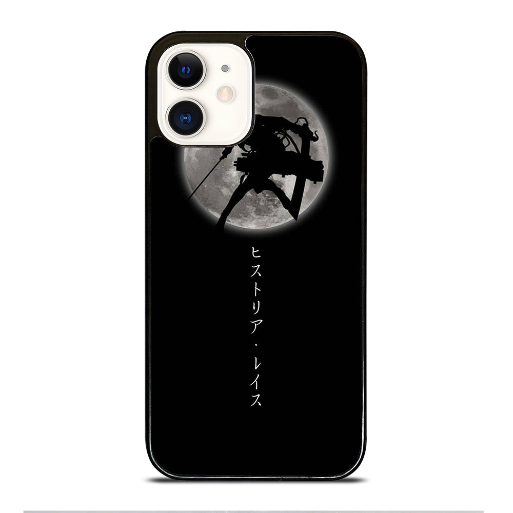 MIKASA ACKERMAN SHADOW ATTACK ON TITAN iPhone 12 Case Cover