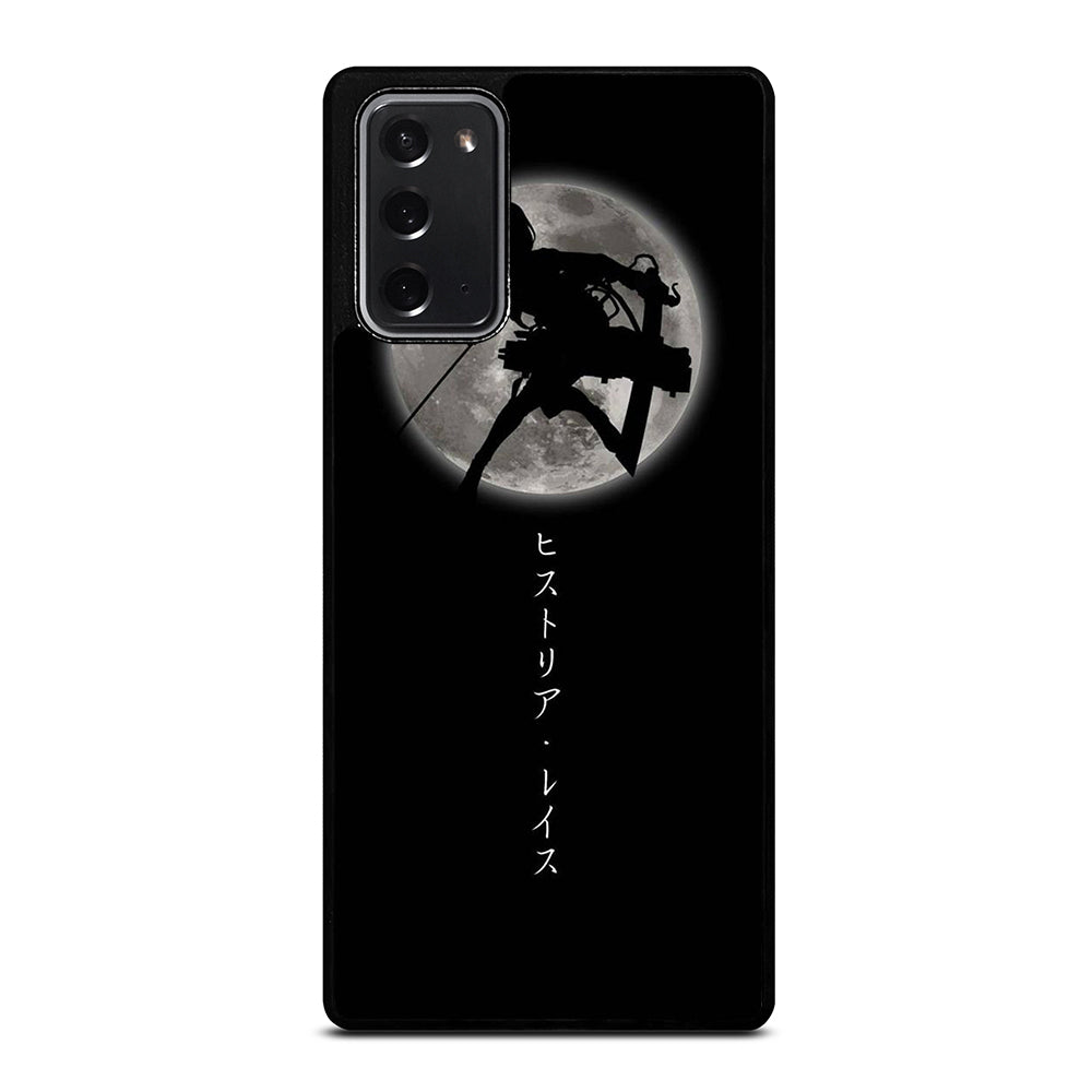 MIKASA ACKERMAN SHADOW ATTACK ON TITAN Samsung Galaxy Note 20 Case Cover