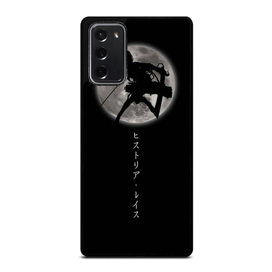 MIKASA ACKERMAN SHADOW ATTACK ON TITAN Samsung Galaxy Note 20 Case Cover