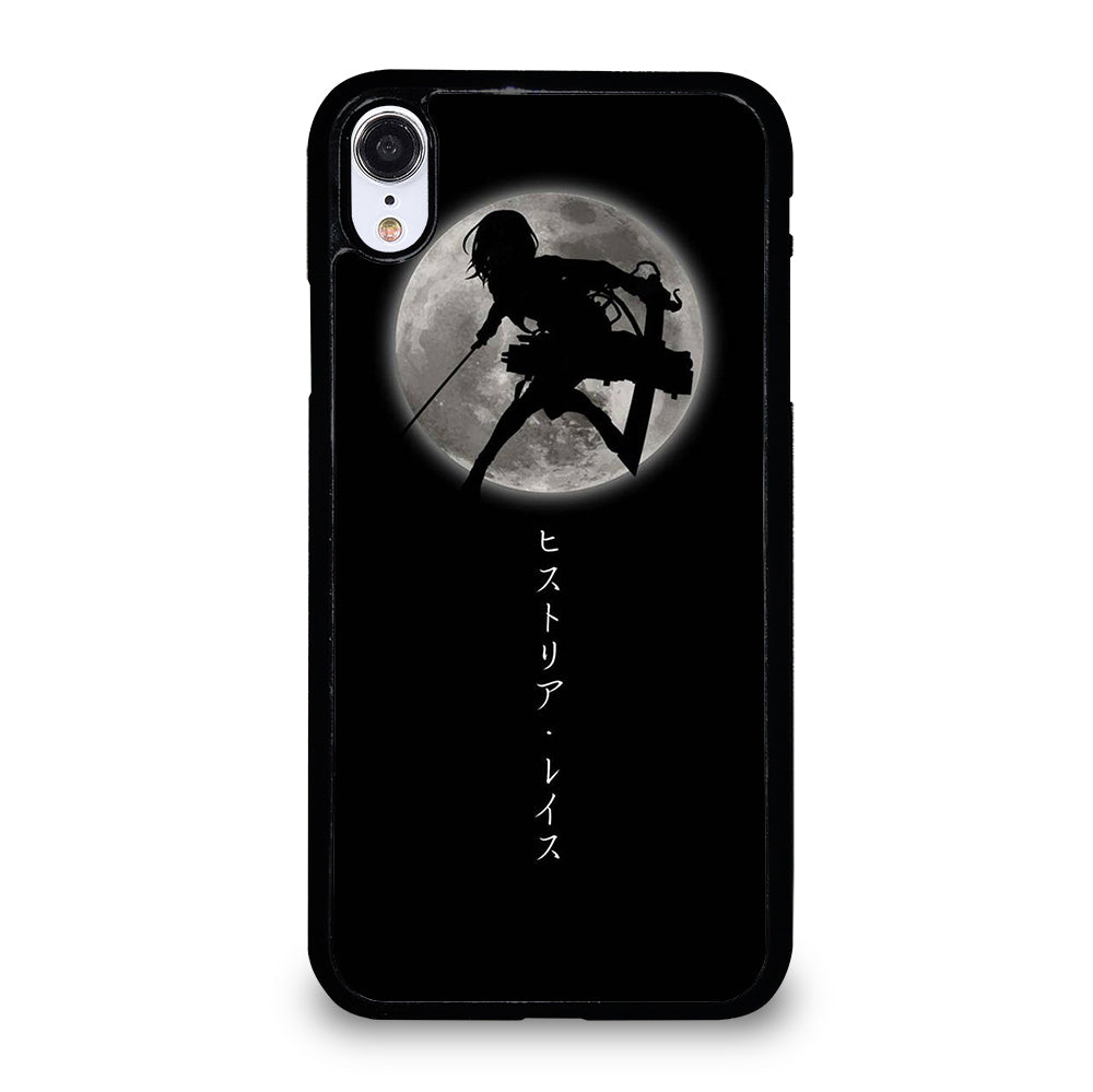 MIKASA ACKERMAN SHADOW ATTACK ON TITAN iPhone XR Case Cover