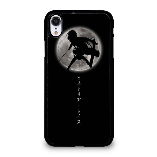 MIKASA ACKERMAN SHADOW ATTACK ON TITAN iPhone XR Case Cover