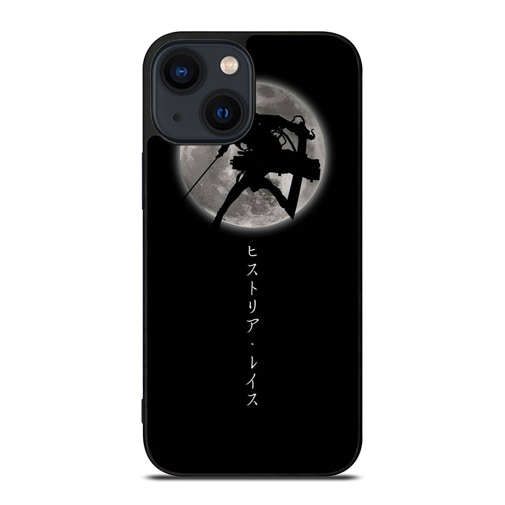 MIKASA ACKERMAN SHADOW ATTACK ON TITAN iPhone 14 Plus Case Cover
