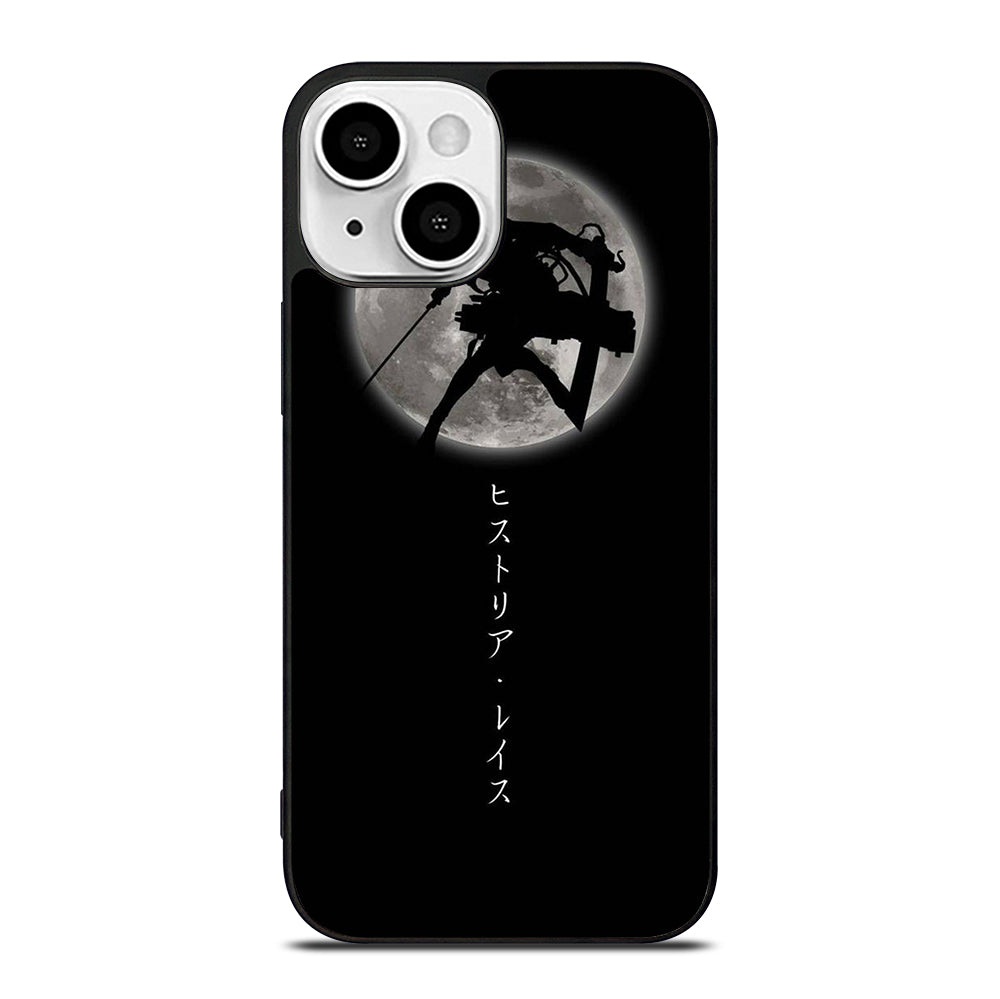 MIKASA ACKERMAN SHADOW ATTACK ON TITAN iPhone 13 Mini Case Cover