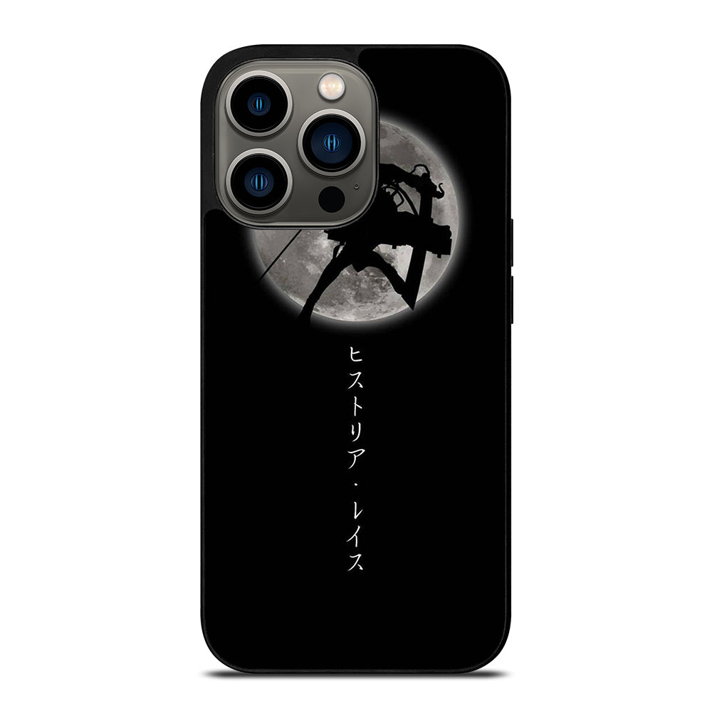 MIKASA ACKERMAN SHADOW ATTACK ON TITAN iPhone 13 Pro Case Cover
