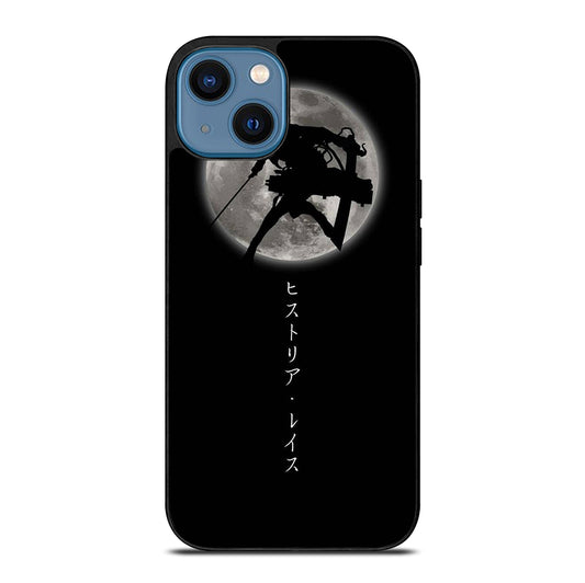 MIKASA ACKERMAN SHADOW ATTACK ON TITAN iPhone 14 Case Cover