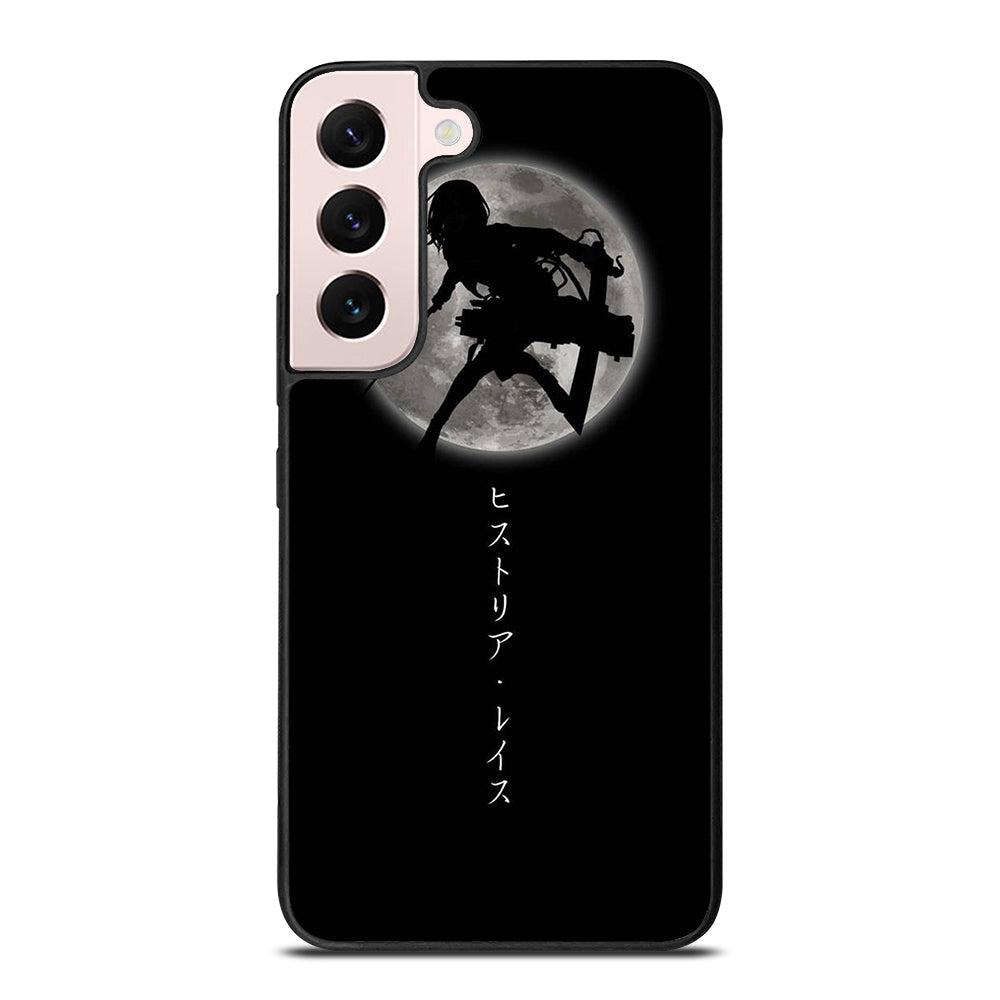 MIKASA ACKERMAN SHADOW ATTACK ON TITAN Samsung Galaxy S22 Plus Case Cover