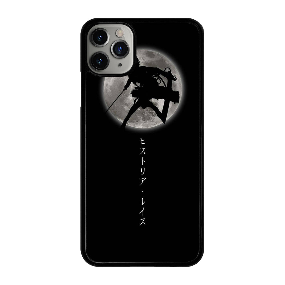MIKASA ACKERMAN SHADOW ATTACK ON TITAN iPhone 11 Pro Max Case Cover