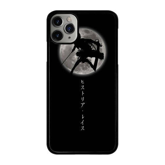 MIKASA ACKERMAN SHADOW ATTACK ON TITAN iPhone 11 Pro Max Case Cover