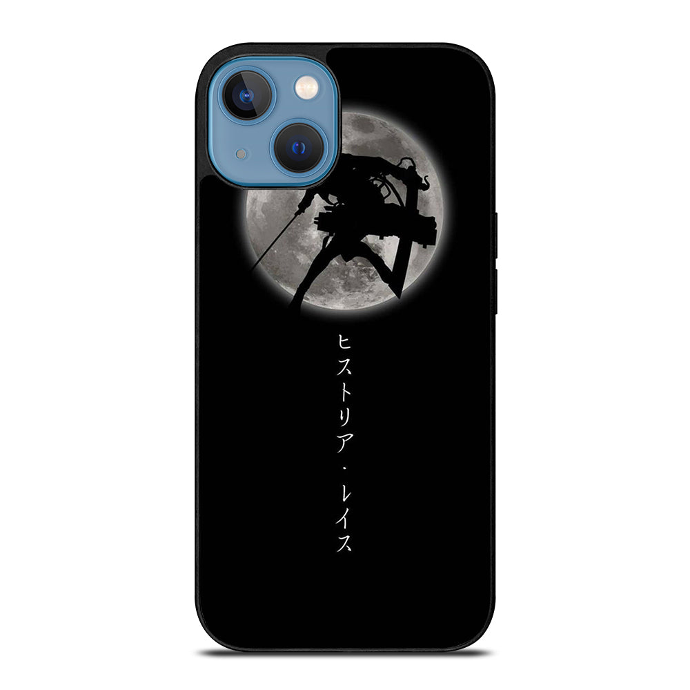 MIKASA ACKERMAN SHADOW ATTACK ON TITAN iPhone 13 Case Cover