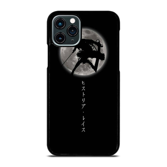 MIKASA ACKERMAN SHADOW ATTACK ON TITAN iPhone 11 Pro Case Cover