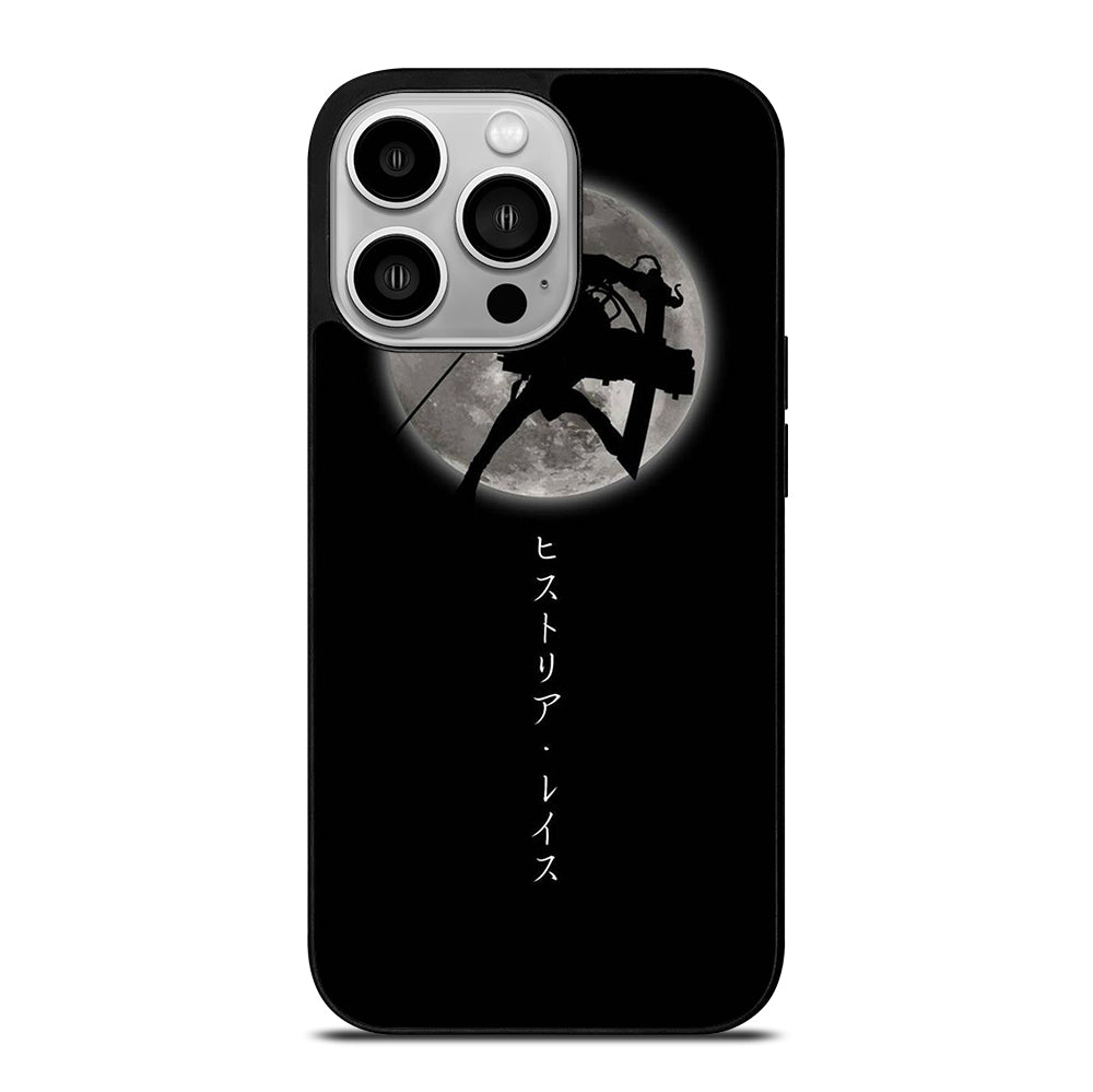 MIKASA ACKERMAN SHADOW ATTACK ON TITAN iPhone 14 Pro Case Cover