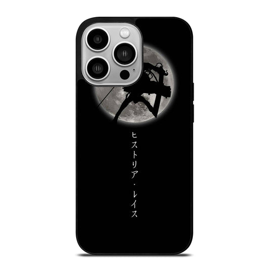 MIKASA ACKERMAN SHADOW ATTACK ON TITAN iPhone 14 Pro Case Cover