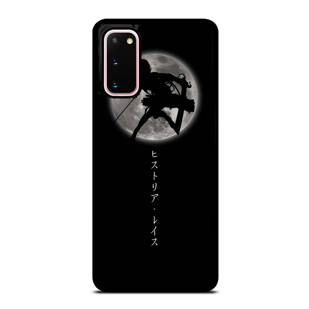 MIKASA ACKERMAN SHADOW ATTACK ON TITAN Samsung Galaxy S20 Case Cover