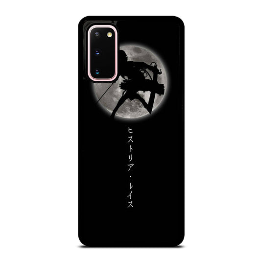 MIKASA ACKERMAN SHADOW ATTACK ON TITAN Samsung Galaxy S20 Case Cover