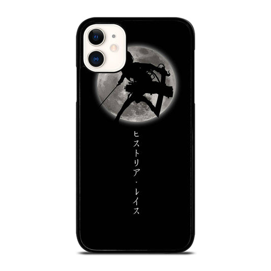 MIKASA ACKERMAN SHADOW ATTACK ON TITAN iPhone 11 Case Cover