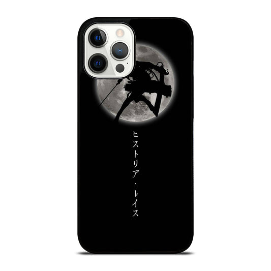 MIKASA ACKERMAN SHADOW ATTACK ON TITAN iPhone 12 Pro Max Case Cover