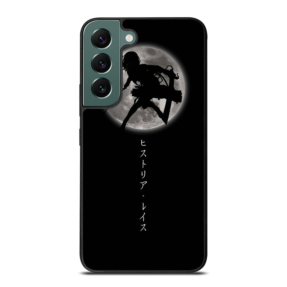 MIKASA ACKERMAN SHADOW ATTACK ON TITAN Samsung Galaxy S22 Case Cover