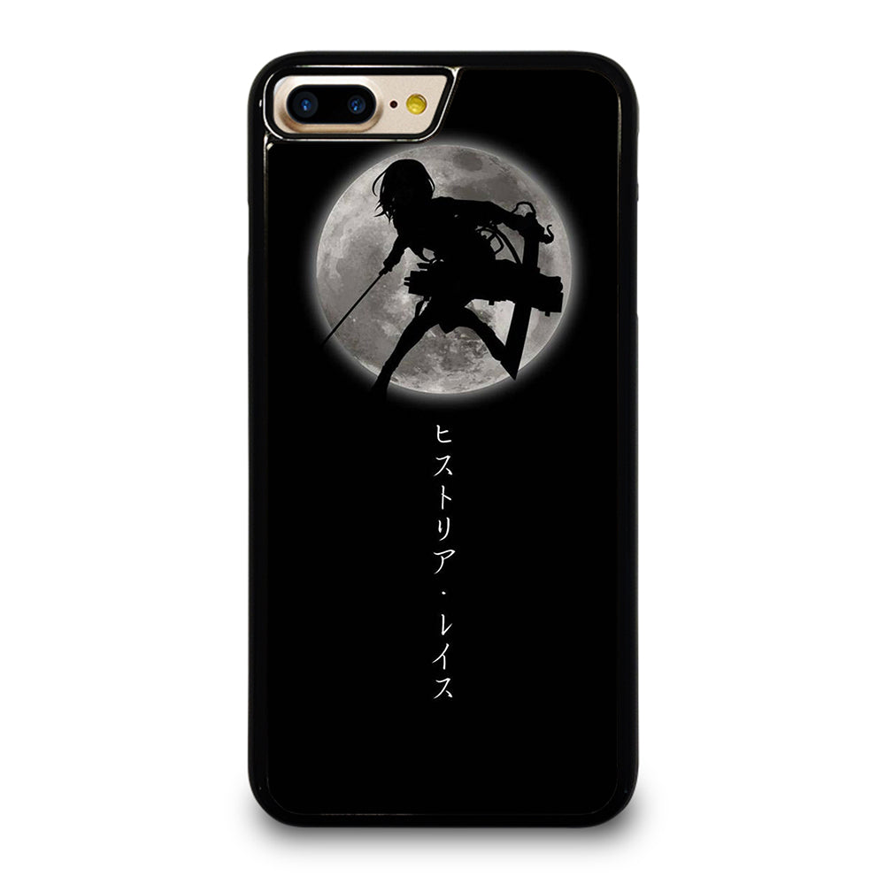 MIKASA ACKERMAN SHADOW ATTACK ON TITAN iPhone 7 / 8 Plus Case Cover