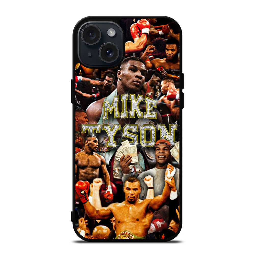 MIKE TYSON CHAMPIONS COLLAGE iPhone 15 Plus Case Cover