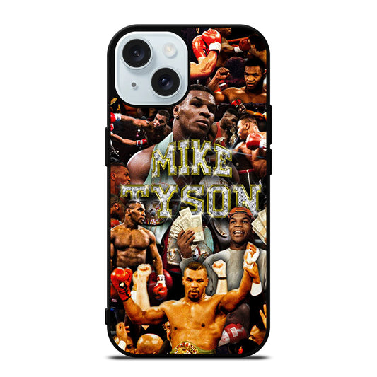 MIKE TYSON CHAMPIONS COLLAGE iPhone 15 Case Cover