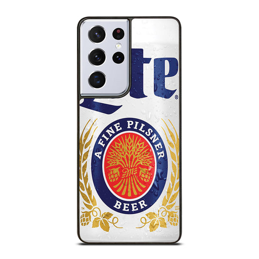MILLER LITE BEER 2 Samsung Galaxy S21 Ultra Case Cover