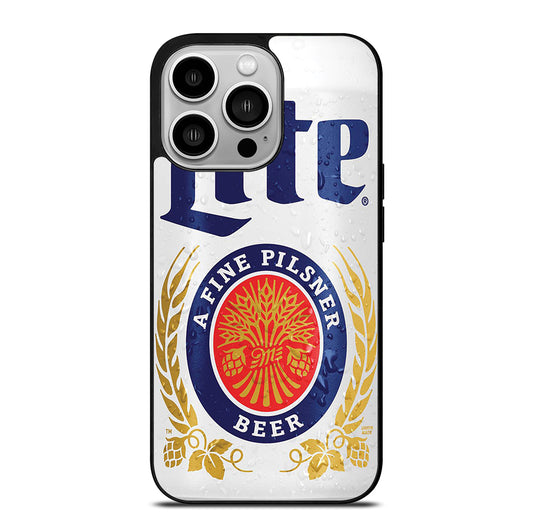 MILLER LITE BEER 2 iPhone 14 Pro Case Cover