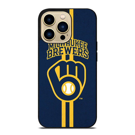 MILWAUKEE BREWERS STRIPE ICON iPhone 14 Pro Max Case Cover