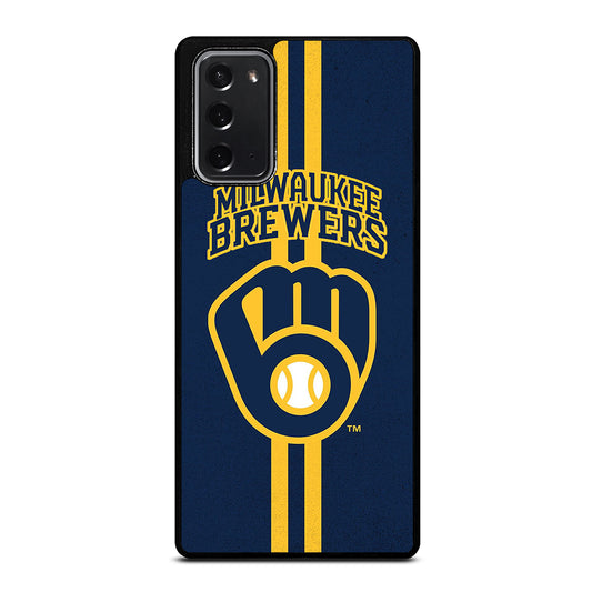 MILWAUKEE BREWERS STRIPE ICON Samsung Galaxy Note 20 Case Cover