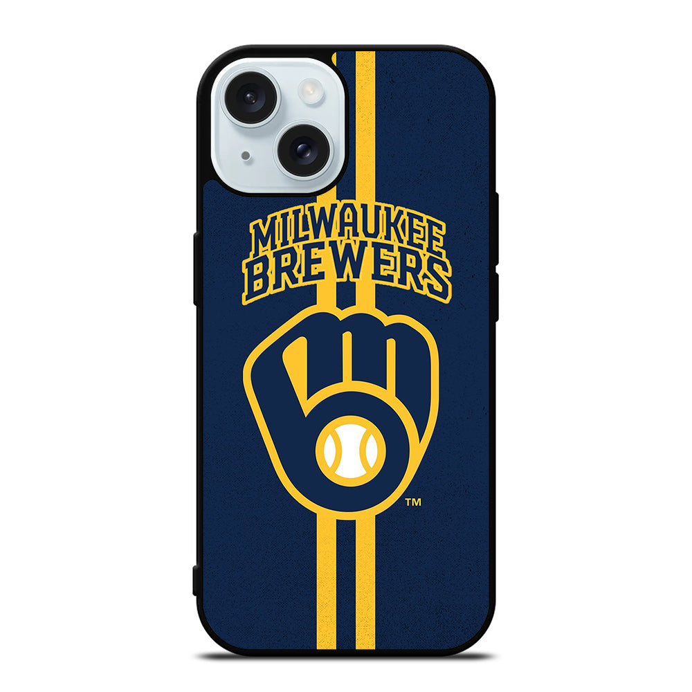 MILWAUKEE BREWERS STRIPE ICON iPhone 15 Case Cover