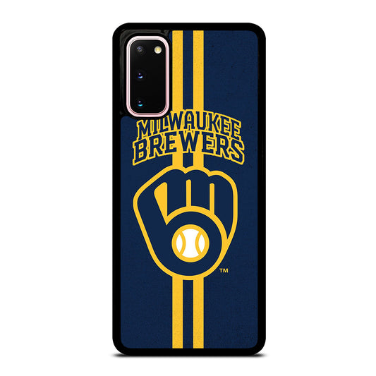 MILWAUKEE BREWERS STRIPE ICON Samsung Galaxy S20 Case Cover